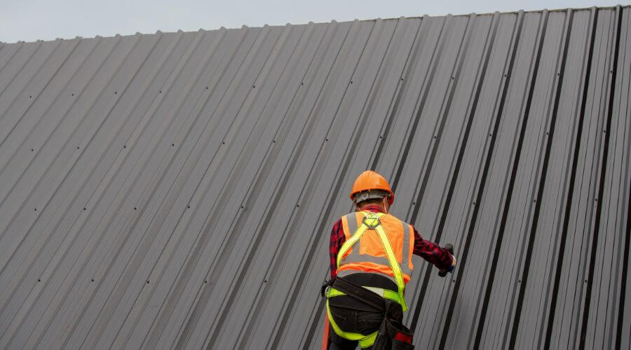 Professional metal roof installation services in Stitzer, WI
